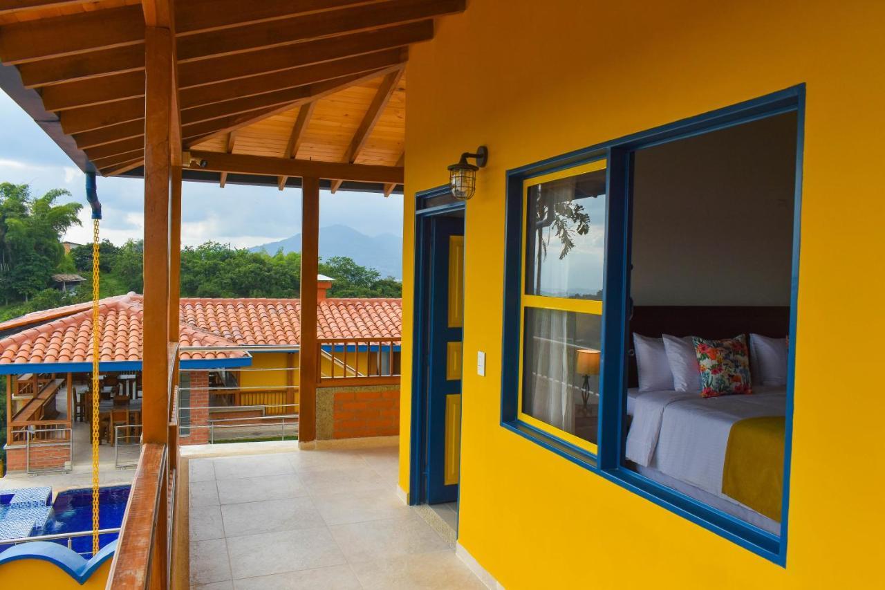 Ecohotel Guaduales Pereira Tribunas エクステリア 写真