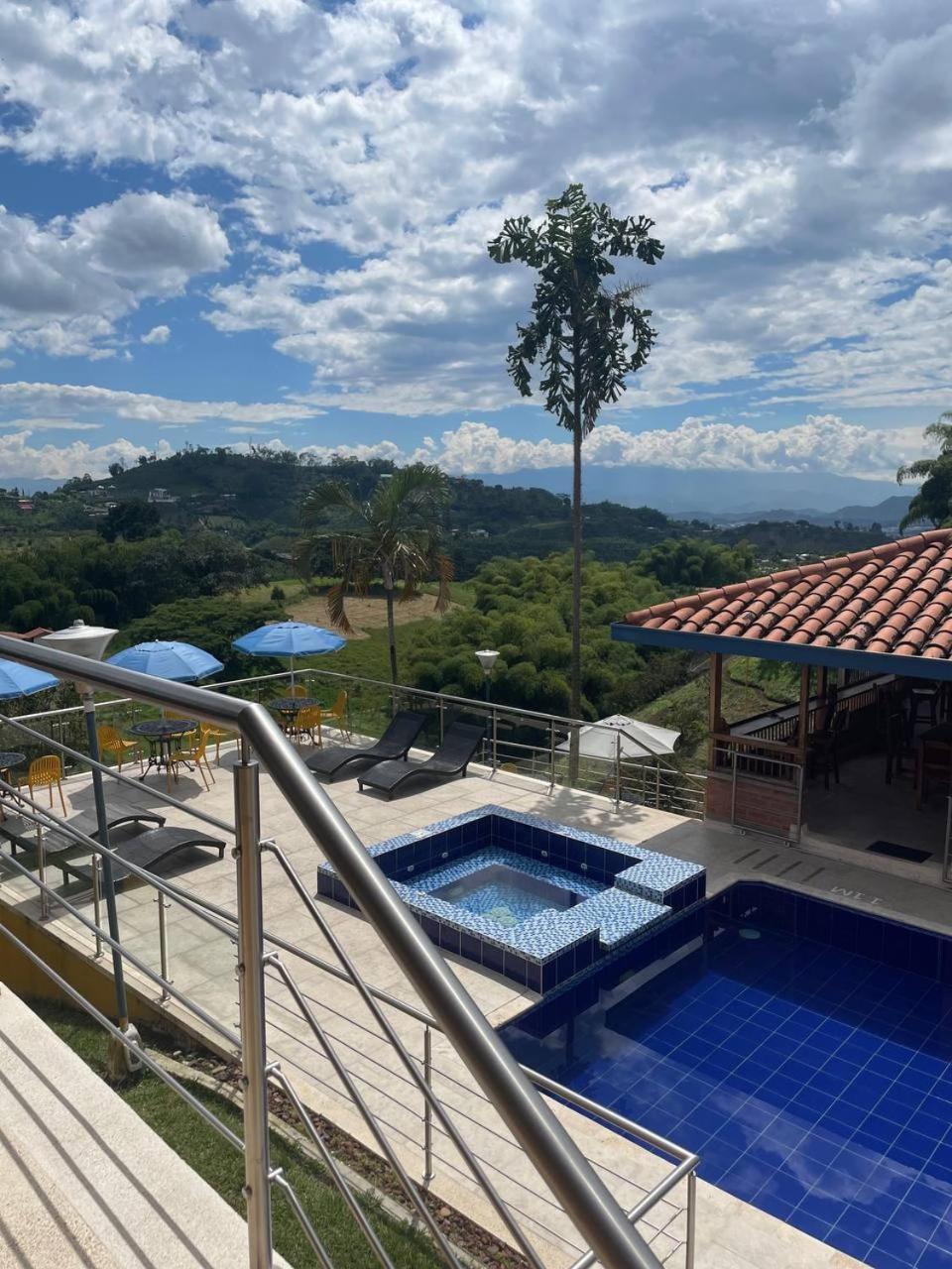 Ecohotel Guaduales Pereira Tribunas エクステリア 写真